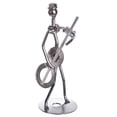 thumbnail image 2 of Berry President Estatua/figurilla de alambres y tornillos de hierro fundido para decoración del hogar de 5,0" (guitarrista), 2 of 5