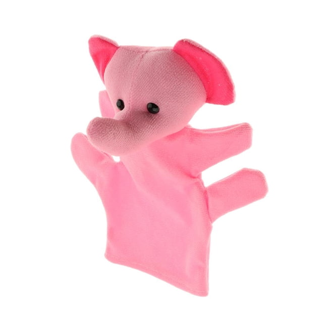Marioneta de Títeres de Dibujos Animados Hugo Guantes de Peluche Cumpleaños para Niñas Juguete de marionetas de mano