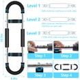 thumbnail image 3 of LOVJOYSE Twister Arm Trainer, 66-110lb Adjustable Chest Workout Equipment, Chest Trainer for Men, Portable Detachable Spring Resistance Home Fitness Equipment for Enhancing Upper Body Muscle, Blue, 3 of 7