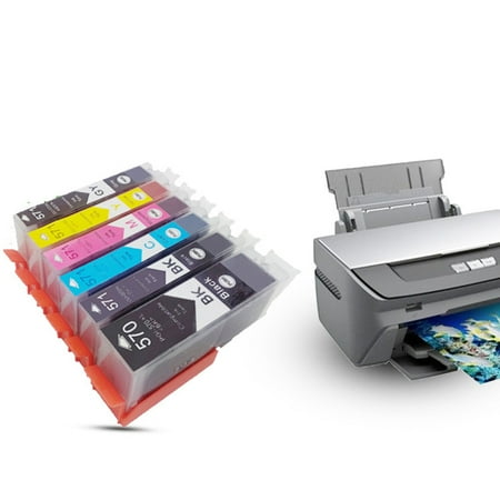 6pcs ink cartridge pgi 570 cli 571 compatible for canon pixma mg5750 mg5751 mg5752 mg7750 mg7751 mg7752 mg7753 mg6850 mg 6851 mg6852 mg6853