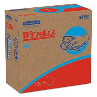 Kimberly-Clark KIM-33241 Wypall Oil & Grease Cloths Wipers - Blue