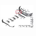 thumbnail image 4 of Trimla Front Tow Cover for 14-17 BMW X4 F26 Fit 20dX 20iX 28iX 30dX 35dX 35iX xDrive sDrive 2014 2015 2016 2017 SAV bumper Towing Hook Eye Cap 51117338473, 4 of 5