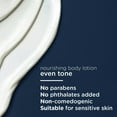 thumbnail image 4 of Vaseline Radiant X Even Tone Nourishing Body Lotion With 1% Niacinamide, Coconut Oil, Vitamin C, & Peptides, 11 FL OZ, 4 of 8