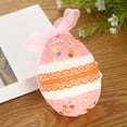 thumbnail image 2 of YingYouFu Easter Eggs Plush Toy With Bow Easter Basket Stuffers Fillers Colorful Stuffed Toys for Kids Baby Girls Boys Egg Hunt Party Favors Gifts, 2 of 6