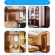 thumbnail image 5 of 6Pcs Rustproof Brass Hinge, Heavy Duty 304 Stainless Steel Home Door Hinge, Ball Bearing Stainless Steel Hinge, for Bedroom Wardrobe, Kitchen Cupboard, 5 of 5
