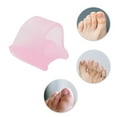 thumbnail image 3 of Unique Bargains 2 Pcs Flexible Toe Separators Prevent Pain for Corns Blisters Medium Pink SEBS, 3 of 5