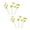 Gold, variant on AOOOWER Pack of 1 Music Note Cake Toppers Colorful Decoration for Birthday Party Supplies