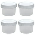 thumbnail image 2 of Plastic Containers with Lids 120 Ml (4 Fl Oz) Airtight Food Storage Jar, Reusable MicroDishwasher Freezer Safe, Stackable Meal Prep Takeout Container, Pantry Organization for Leftovers, 4 pcs, 2 of 5