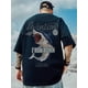 thumbnail image 5 of Camiseta holgada informal de manga corta para hombre, Top de algodón de media manga con estampado, talla grande 8XL, estilo Hip Hop, novedad de verano, 5 of 5