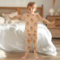 thumbnail image 6 of Dailycode Cotton Pajama Set Snug Fit Long Sleeve Top and Pants for 18M-8Y Candy Cane Gingerbread Man, 6 of 7