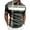 Army Green, variant on Men's Casual Fashion Striped Color Matching Short Sleeved Shirt Top Rayon Long Sleeve Shirt Men Men's Tee Shirts Long Sleeve Casual T Shirt Men Size Small Shirts T Shirts Tall Men Large