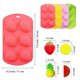 thumbnail image 4 of Fruit Silicone Molds Set,3D Fruit Snack Molds,Reusable Baking Mold Tray,Cute Watermelon/Strawberry/Lemon/Pineapple Shapes for DIY Gummy, Chocolate,Ice Cube,Candy & Cake Candle Decoration, 4 of 7