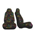 thumbnail image 3 of Yiaed Color Summer Print Car Seat Covers,Universal Auto Seats Protector Fits for Car,SUV Sedan,Truck,Automotive Seat Covers & Accessories-1, 3 of 9