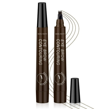 2PCS Eyebrow Pencil Dark Brown Microblading Eyebrow Pen with 4 point Micro-Fork Tip, Waterproof Eye Brow Create Long-Lasting Natural Eyebrow Tattoo Makeup Eyebrows Tool | Walmart Canada 2PCS Eyebrow Pencil Dark Brown Microblading Eyebrow Pen with 4 point Micro-Fork Tip, Waterproof Eye Brow Create Long-Lasting Natural Eyebrow Tattoo Makeup Eyebrows Tool | Walmart Canada