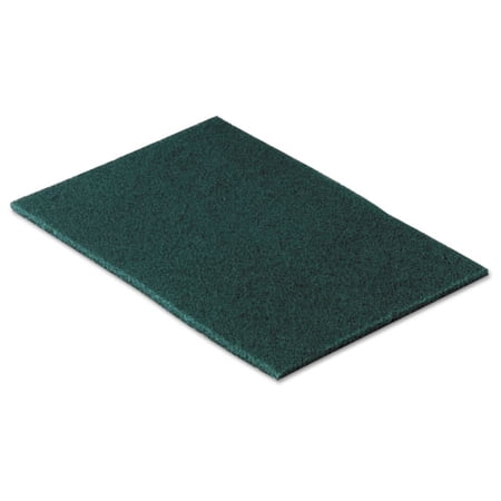 Commercial Scouring Pad 96, 6 X 9, Green, 10/pack | Bundle of 10 Packs