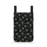 COEQINE Galaxy Crutch Case Moon Sun Storage Organizer for Underarm Crutches Forearm Crutch Bag Pouch Easy to Clean Crutch Compartment Bag Fits Adult & Youth Crutches