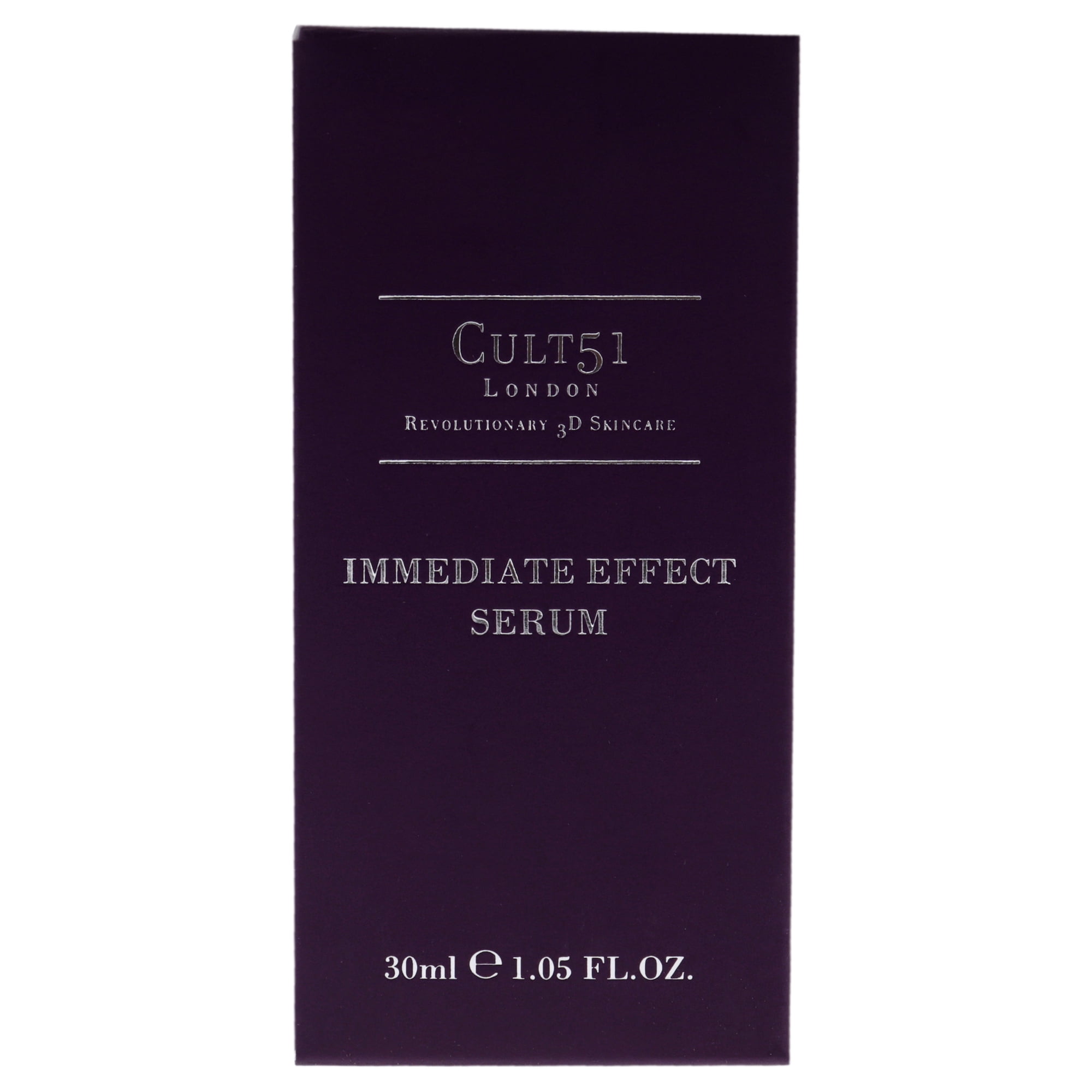 Cult51 Immediate Effect Serum, Face Serum, 1.05 oz