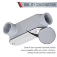 thumbnail image 2 of Cuerpo de conduit TayMac RLL100 de 1 pulgada, aluminio gris, 2 of 4