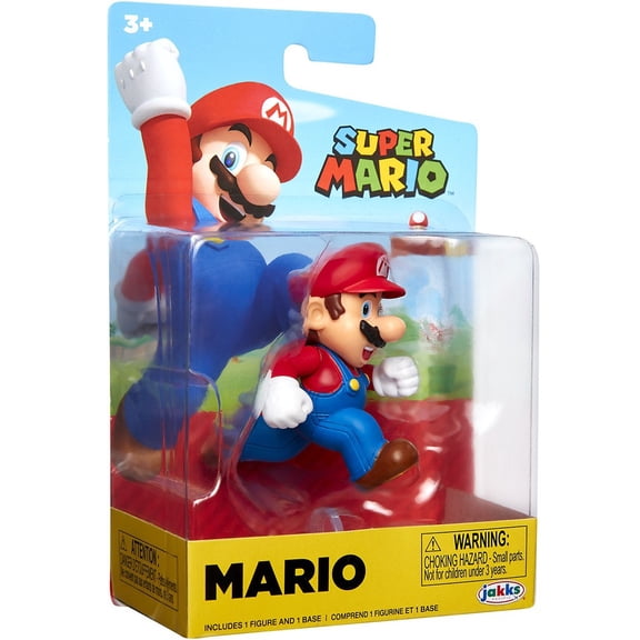 World of Nintendo Super Mario Wave 19 Mario 2.5-Inch Mini Figure