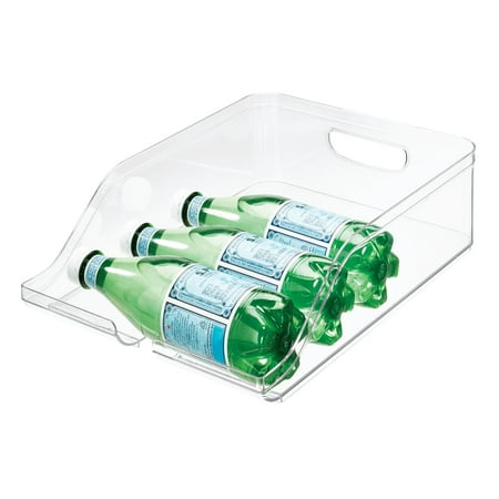 iDesign Clear BPA-Free Plastic Crisp Beverage Holder