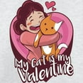 thumbnail image 3 of CafePress - My Cat Is My Valentine Long Sleeve T Shirt - Unisex Cotton Long Sleeve T-Shirt, 3 of 4