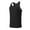 Black, variant on Athletic Tank Tops Men Lightweight Breathable Quick Drying Sleeveless Polo Shirt Workout Running Gym Tanks