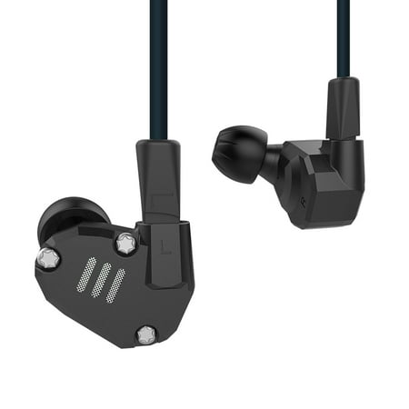 [8 Drivers] KZ ZS6 HiFi Super Bass Earphone Dual Balanced Armature Dual Dynamic Driver Hybrid Headphones With