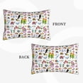 thumbnail image 4 of Fotbe Cartoon Wild Animals Pillow Cases - Envelope Closure - Luxury, Extra Soft, Cooling Pillow Covers - Wrinkle, Fade, Stain Resistant-16"x24", 4 of 8