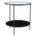 thumbnail image 5 of SEI Furniture Risa Round Glass Top End Table in Chrome, 5 of 11