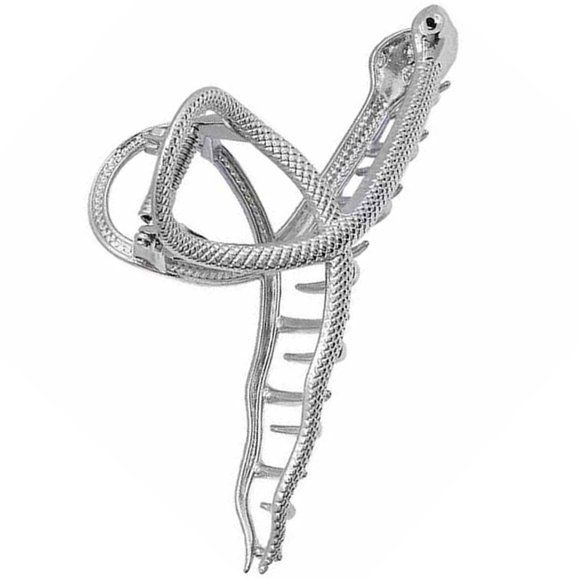 BEADCEST Accesorio De De Aleación Plateada Clip Garra Para Mujer Con Estilo