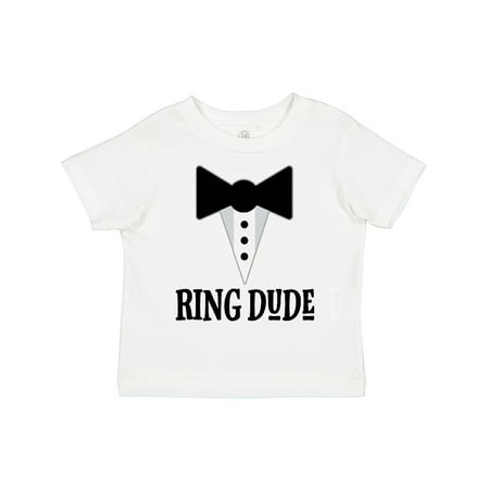 

Inktastic Ring Dude Ringbearer Bridal Party Wedding Boys Toddler T-Shirt