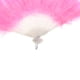thumbnail image 3 of Disfraz de de de Danza Del Vientre Plegable de Plumas Vintage , Rosa, Rosado Gloria Ventilador de mano plegable, 3 of 9
