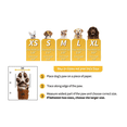 thumbnail image 3 of MGEZCOO Dog Socks with Grips, Adjustable Straps, Anti-Slip Dog Booties for Dogs, Paw Protection Dog Shoes for Indoor Floors and Hot Pavement, 4 Pack, 3 of 6