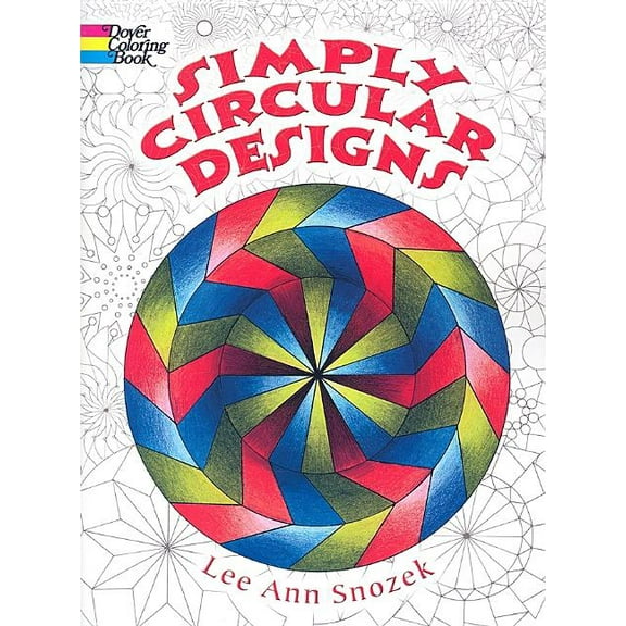Dover Design Coloring Books: Simply Circular Designs Coloring Book (Paperback)