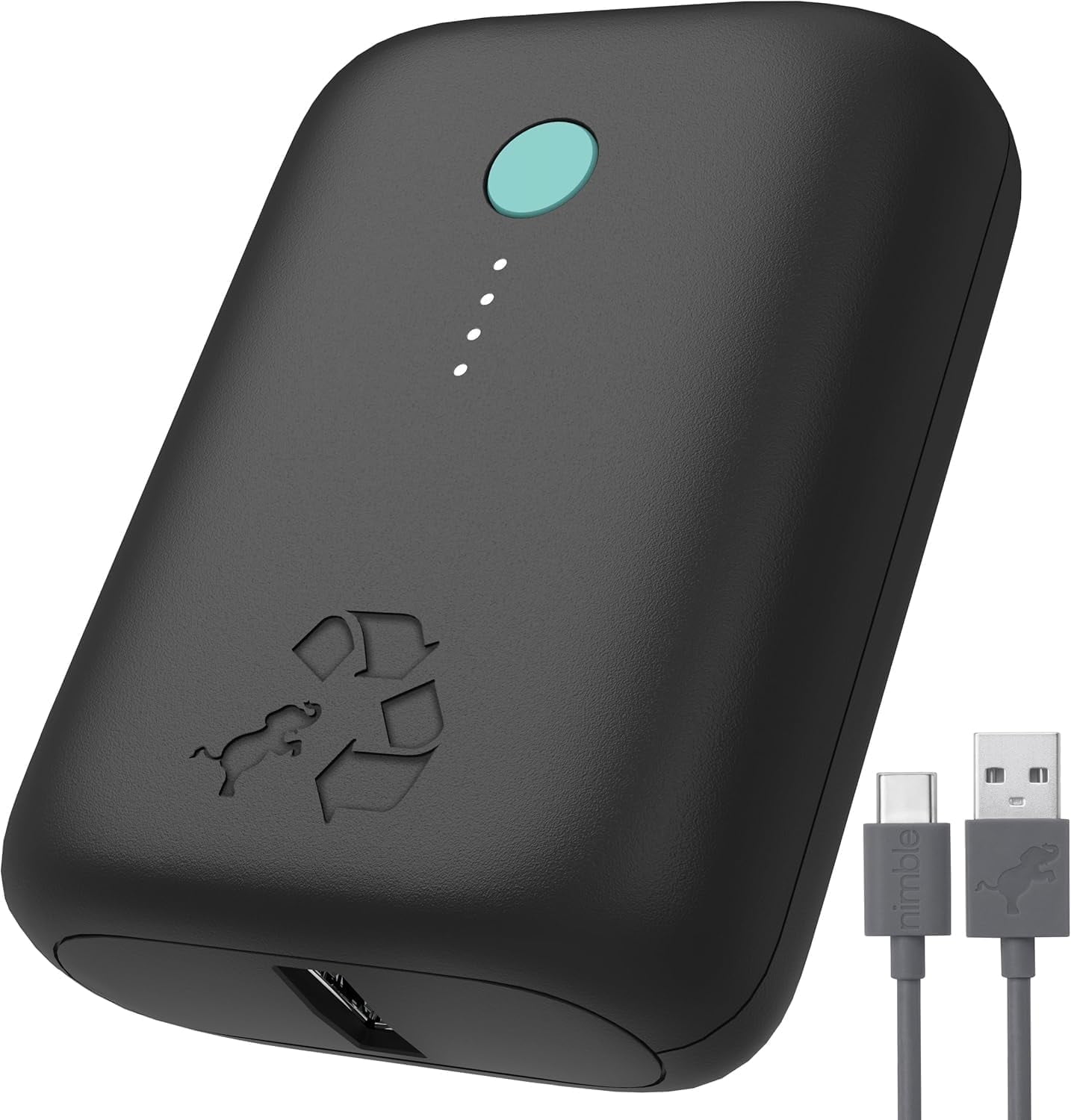 Anker Nano Power Bank, 10,000mAh, 30W Fast Charging, Built-in USB-C Cable,  Compact 4.09""x2.06""x1.02" - Walmart.com