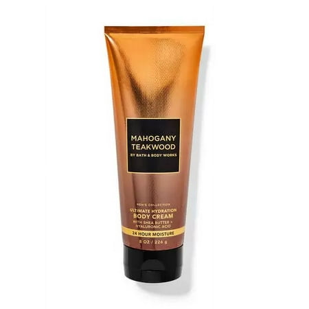 Bath & Body Works Mahogany Teakwood Ultimate Hydration Body Cream 8 oz/ 226 g