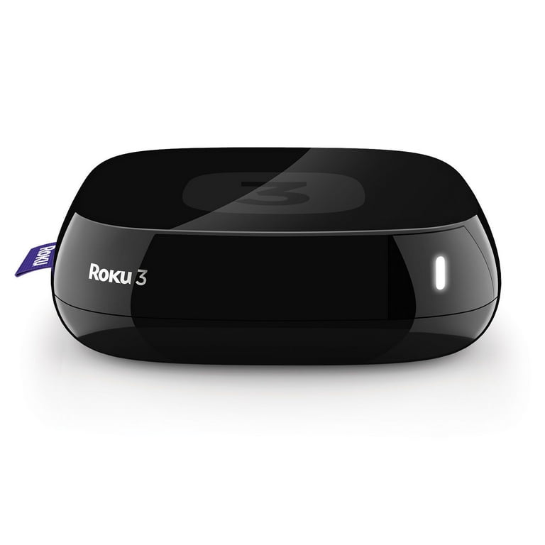 Restored Roku 3 4200X-BDL1 Streaming Media Player with HDMI Cable