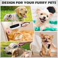 thumbnail image 3 of 2PCS Pet Grooming Tools - Double-Sided Brush for Shedding and Bathing, Suitable for Short/Long Haired Dogs Cats and Horses, Deshedding Dog Brush, Mane & Tail Combs for Horses - Pet Supplies,White, 3 of 8