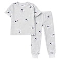 thumbnail image 2 of BenBen Kids Toddler Girl Pajamas Pj Set Short Sleeve Snug Fit Soft & Cozy Size 2Y to 10Y, 2 of 3