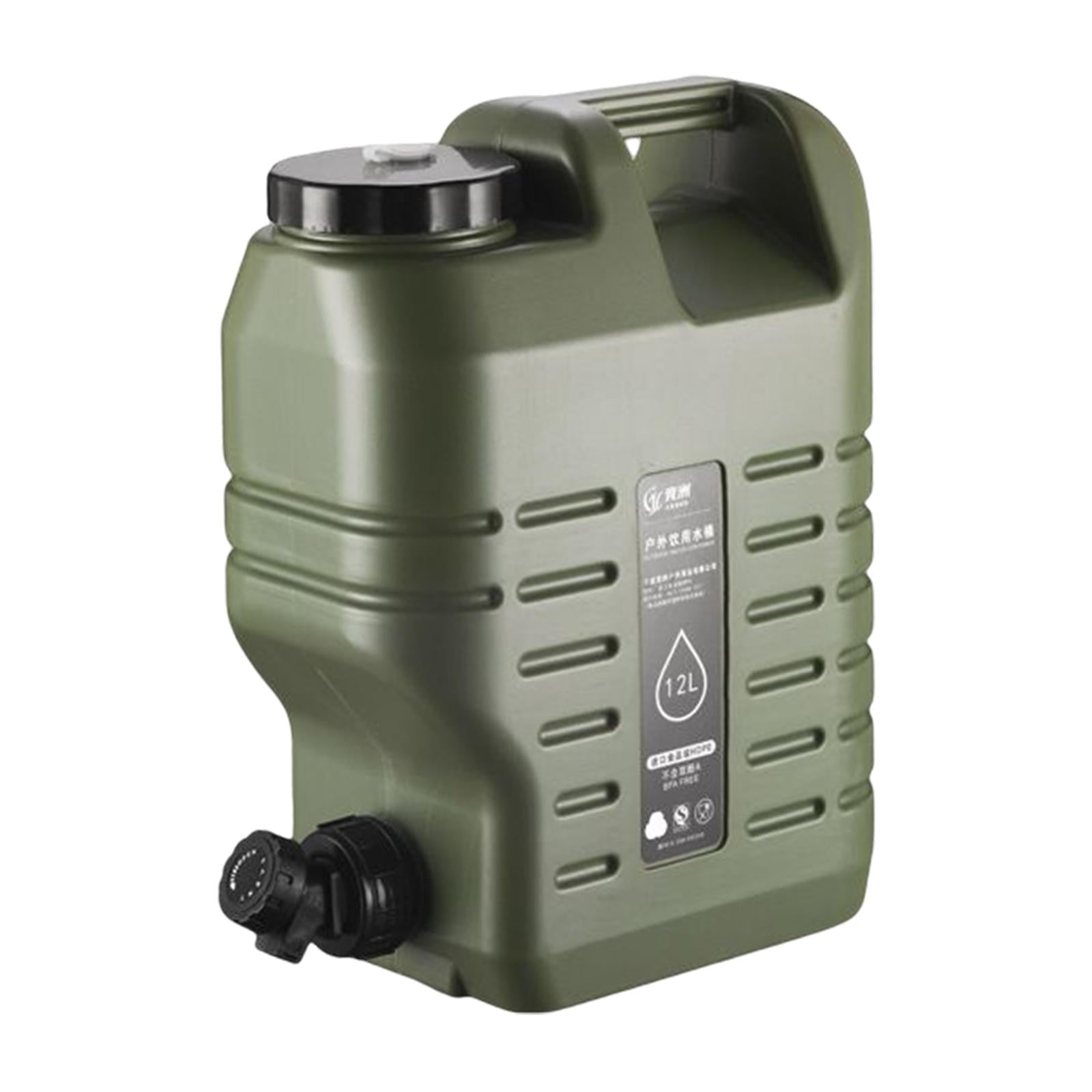 Stockage d'eau de voiture 30L extérieur grande capacité Portable seau robinet d