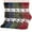 H-Multicolor, variant on Wool Socks for Women, 5 Pairs Ladies Cozy Boot Winter Thermal Warm Thick Socks Size 5-9