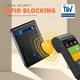 thumbnail image 4 of Billetera RUNBOX, delgada, de piel, para billetes, con bloqueo RFID, para hombre, 4 of 7