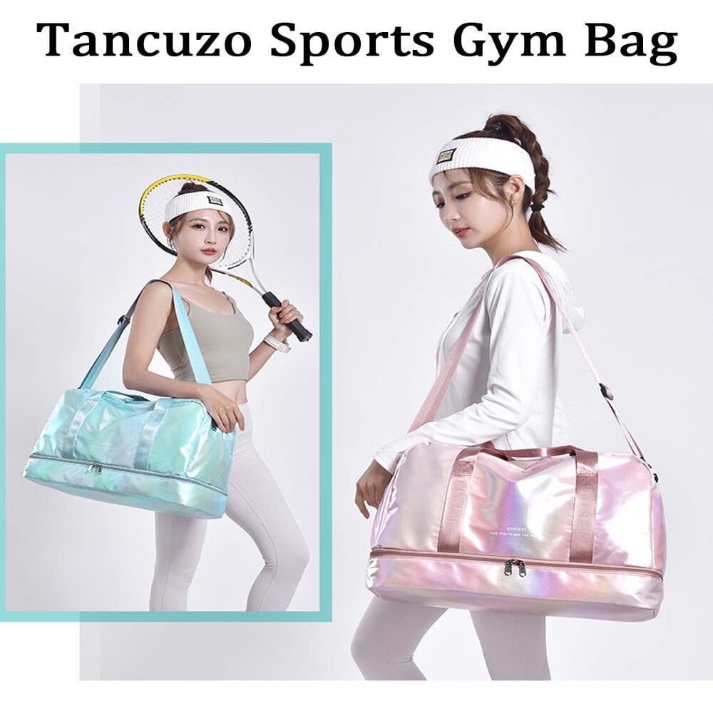 Sac De Sports Pour Femme 40 L Grand Sac De Voyage Femme Weekender Sac De Natation Sac