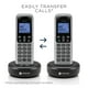thumbnail image 2 of Sistema telefónico inalámbrico Motorola Voice T611 con contestador automático, 2 of 5
