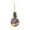 Purple, variant on Yhmxh LED Christmas Ball Ornaments for Xmas Tree, 4.7" Battery Powered Hydrangea Christmas Ball Lights, Light Up Clear Glass Fillable Balls Hanging Christmas Ornaments for Wedding Party Trees Decor