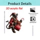 thumbnail image 1 of 10cm/4-in Holiday Prank Series Folklore Horror Christmas Tree Decorations With Rope Suitable For Christmas Party Decorations, 1 of 6