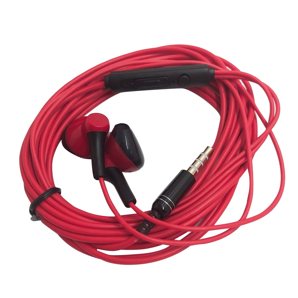 fysiek Verbeelding bekennen Juhai 3-Meter Cable 3.5mm Plug Bass Wired Earphone Broadcast Live  Monitoring Headset - Walmart.com