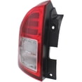 thumbnail image 2 of Tail Light Compatible With 2014-2017 Jeep Compass Left Driver With bulb(s), 2 of 5