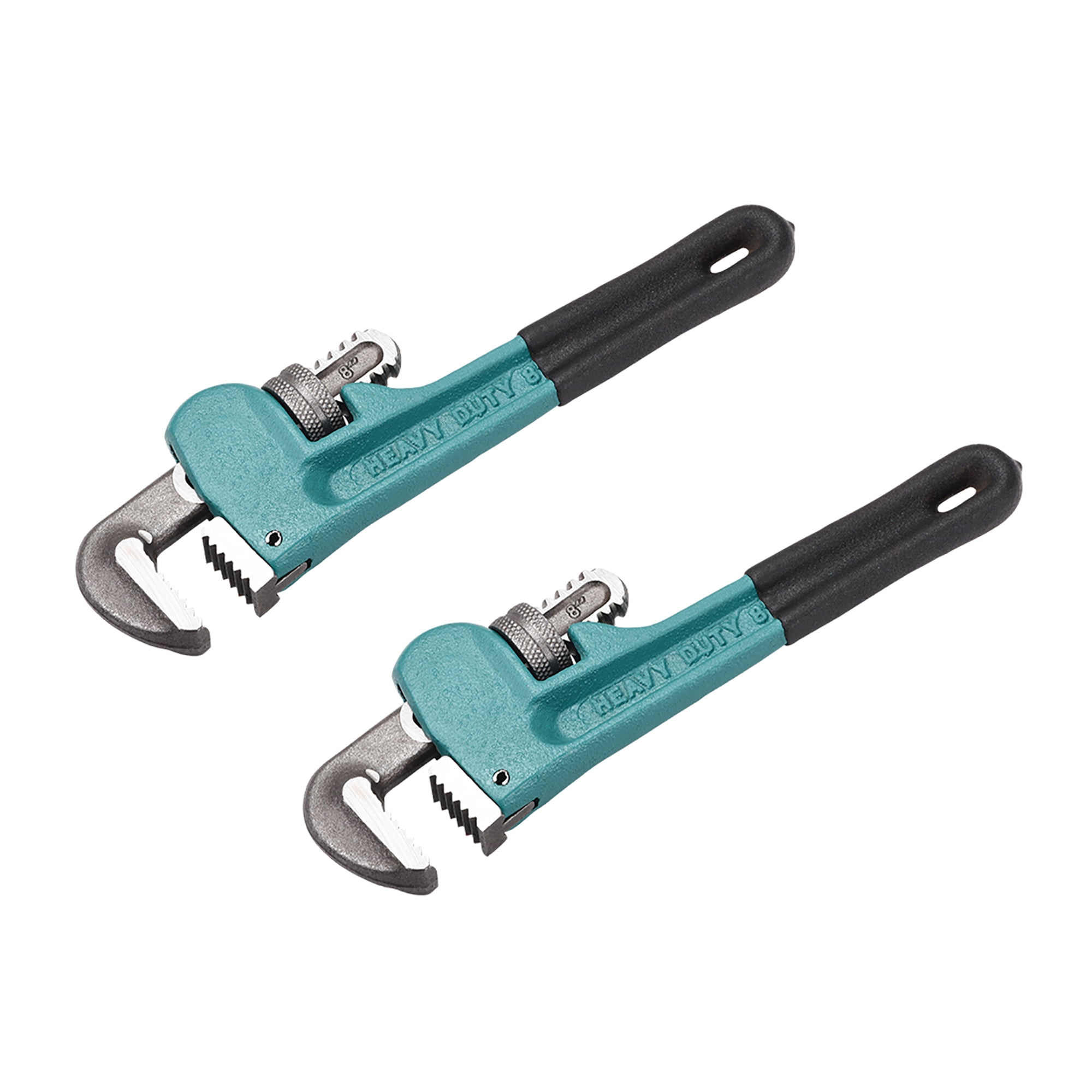 Pipe Wrench 8Inch Straight Plumbing Wrench Plumbers Tool with