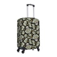 thumbnail image 3 of Xecao Skull with Dollar print Elastic Luggage Cover, with double-sided print , is perfect for travel, business, and daily use, 3 of 9